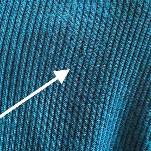 ALIX NYC Conner Ribbed Knit Cut Out Midi Dress Prussian Blue Size M NWT - Picture 9 of 12